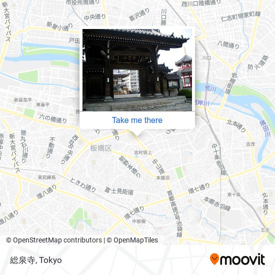 総泉寺 map