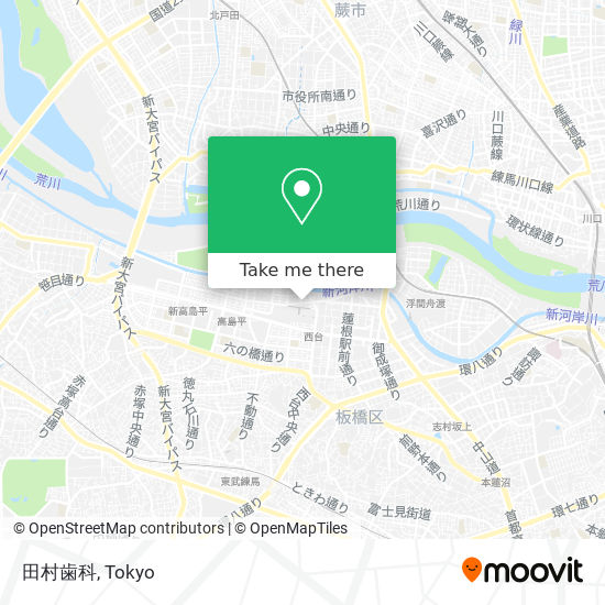 田村歯科 map