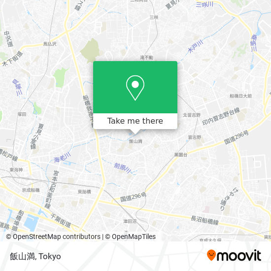 飯山満 map