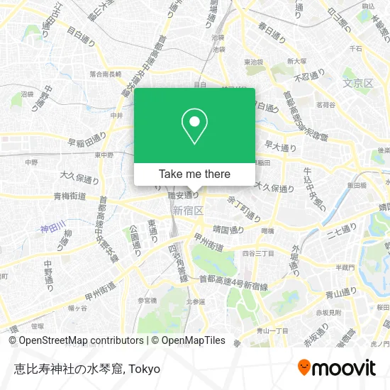 恵比寿神社の水琴窟 map