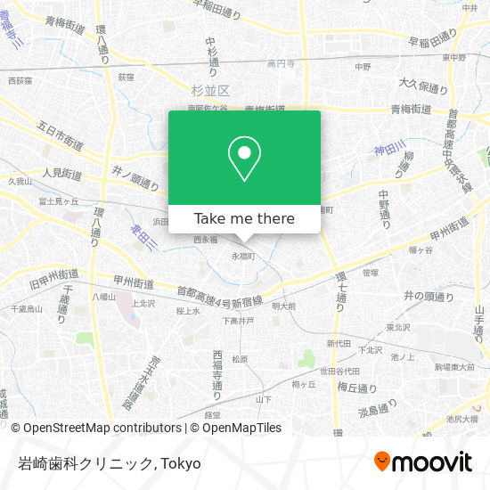 岩崎歯科クリニック map