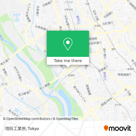 増田工業所 map