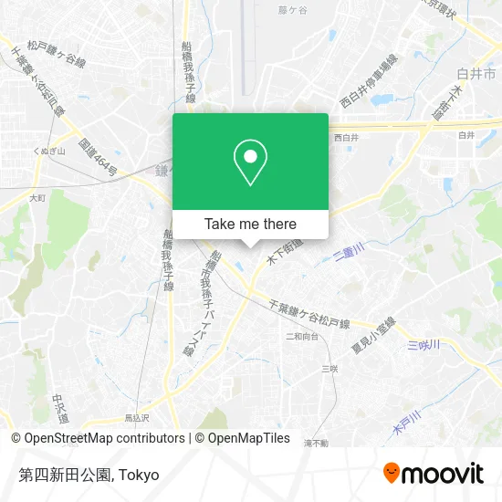 第四新田公園 map