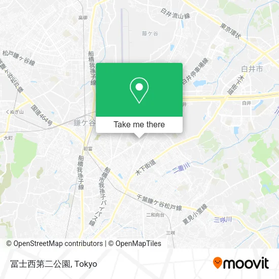 冨士西第二公園 map