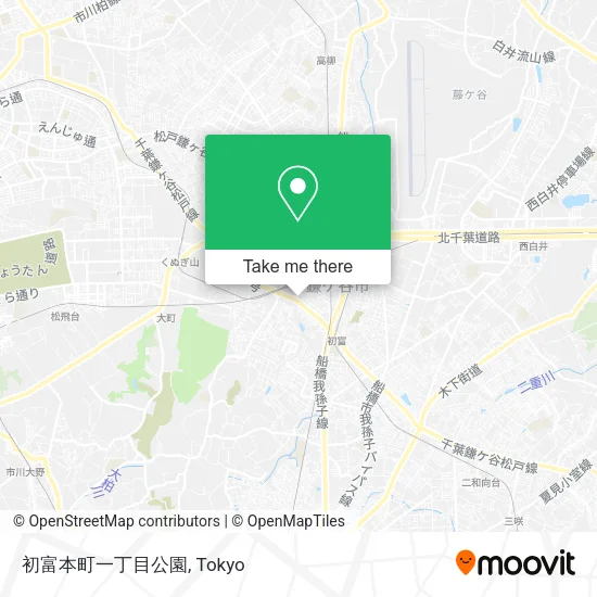 初富本町一丁目公園 map