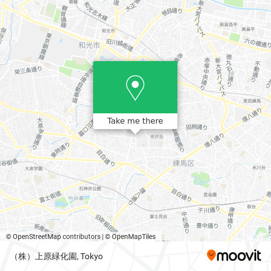 （株）上原緑化園 map