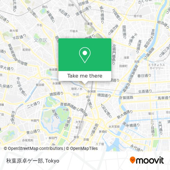 秋葉原卓ゲー部 map