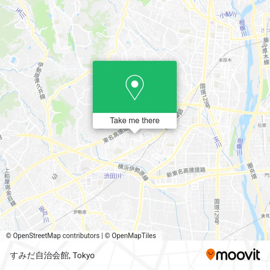 すみだ自治会館 map