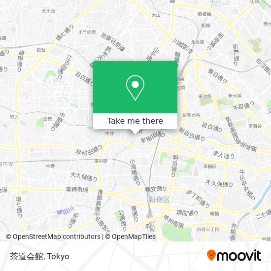 茶道会館 map