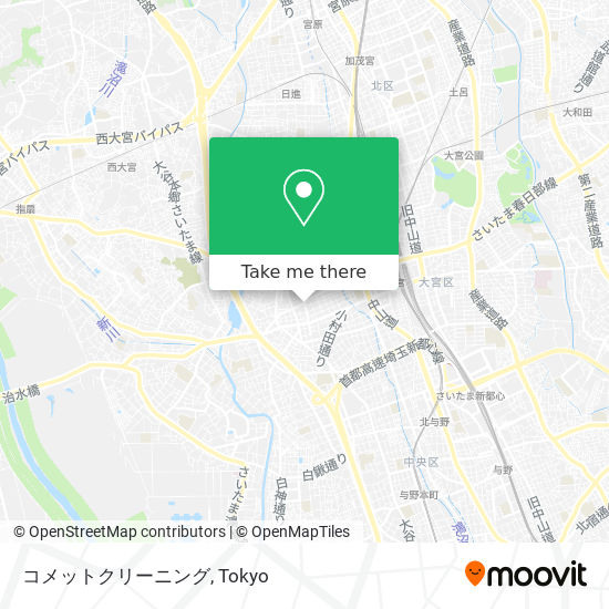 コメットクリーニング map