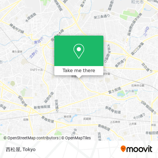How To Get To 西松屋 In 西東京市 By Bus Or Metro Moovit