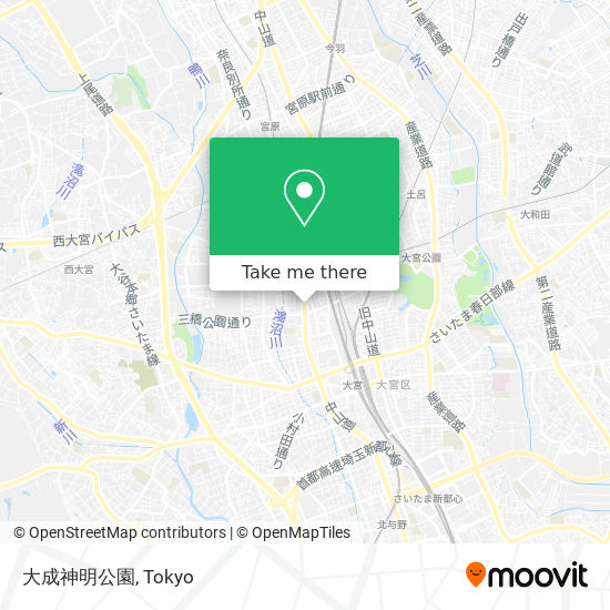 大成神明公園 map
