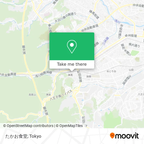 たかお食堂 map