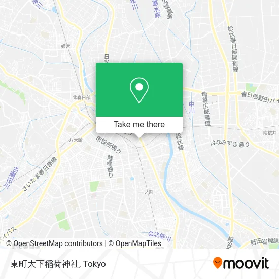 東町大下稲荷神社 map