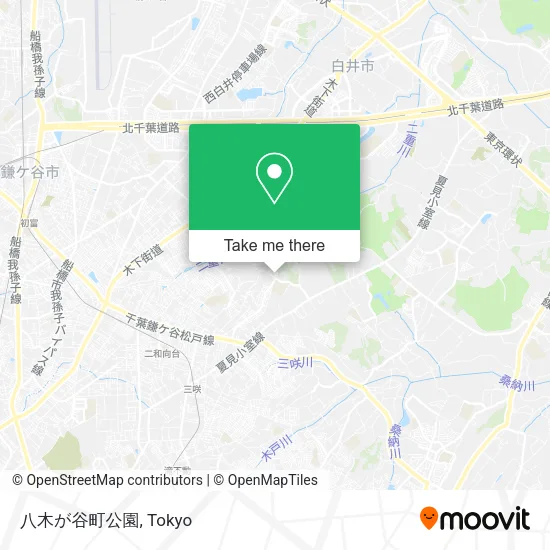 八木が谷町公園 map