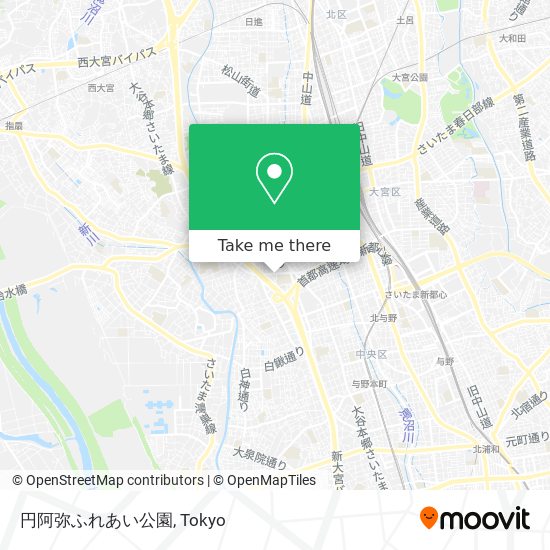 円阿弥ふれあい公園 map