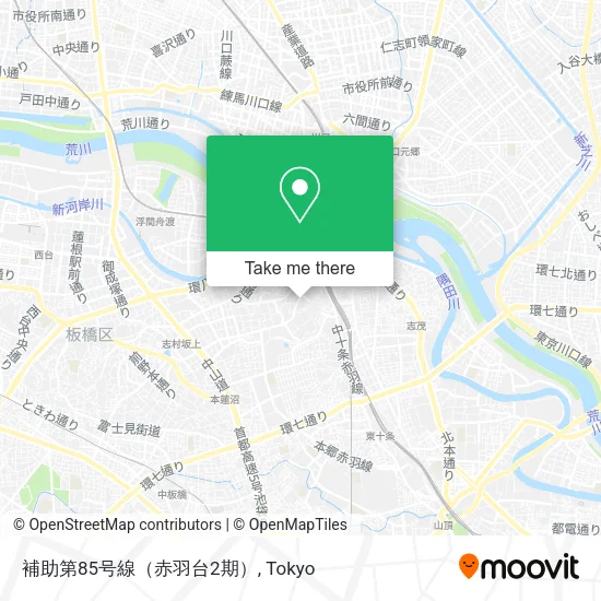 補助第85号線（赤羽台2期） map