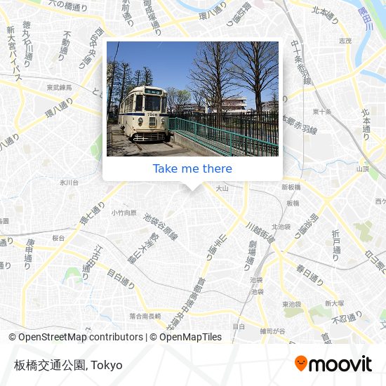 板橋交通公園 map