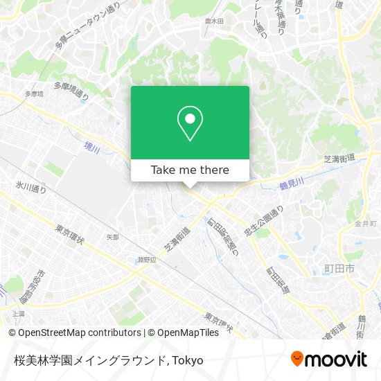 桜美林学園メイングラウンド map