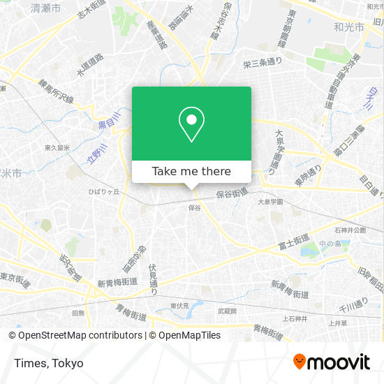 Times map