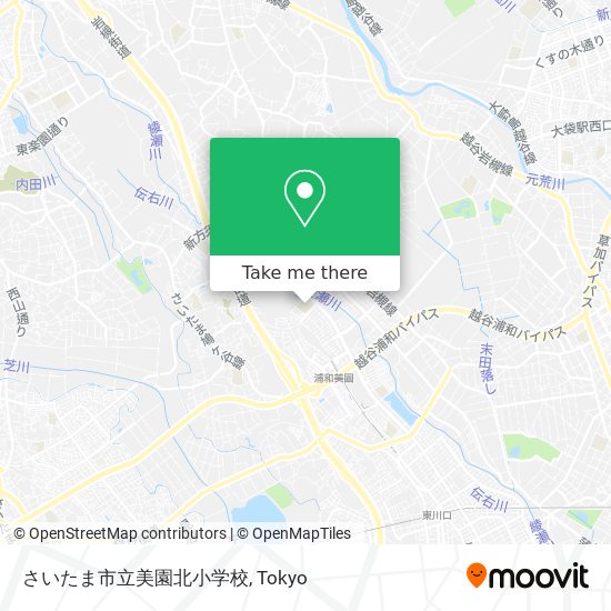 さいたま市立美園北小学校 map