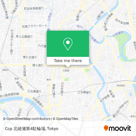Ccp 北綾瀬第4駐輪場 map