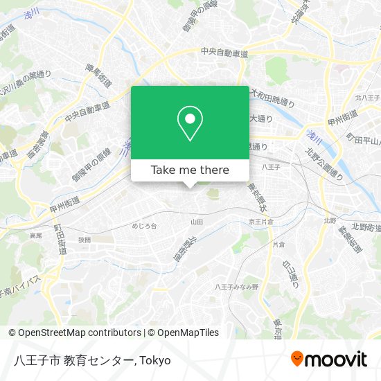 八王子市 教育センター map