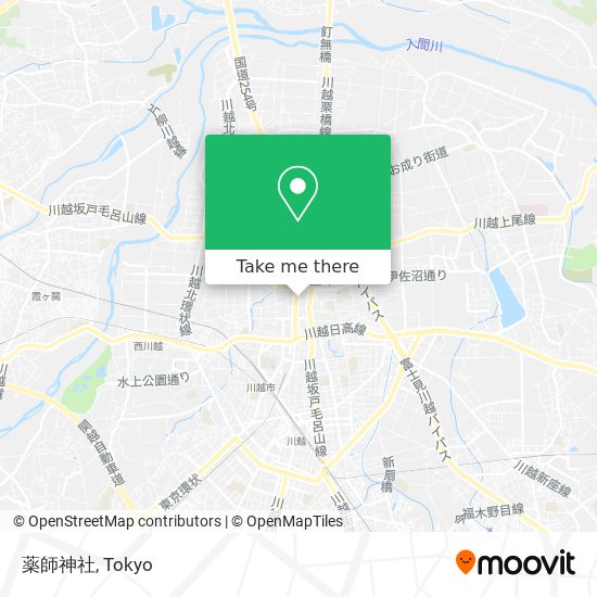 薬師神社 map