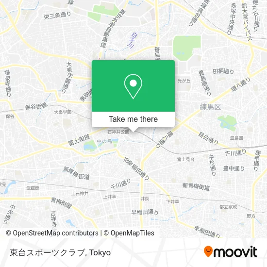 東台スポーツクラブ map