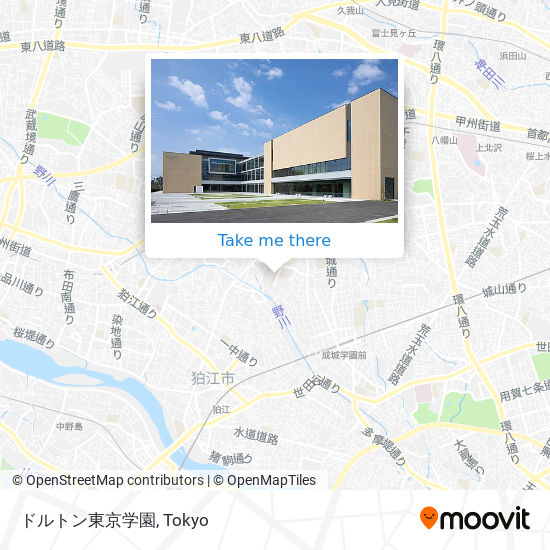 ドルトン東京学園 map