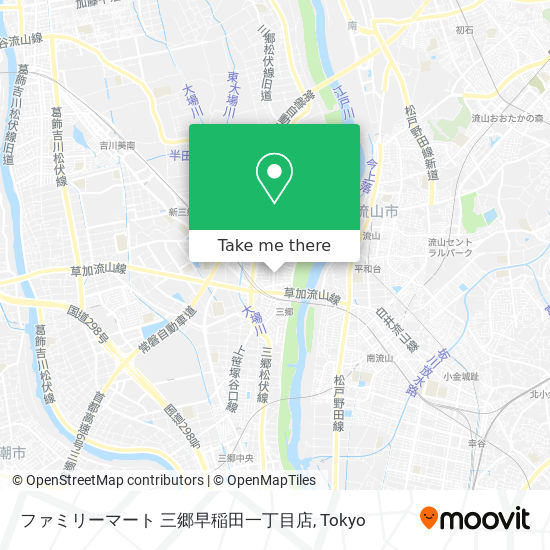 ファミリーマート 三郷早稲田一丁目店 map