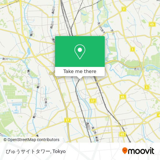 びゅうサイトタワー map