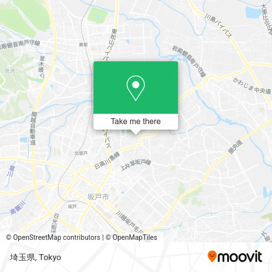 埼玉県 map