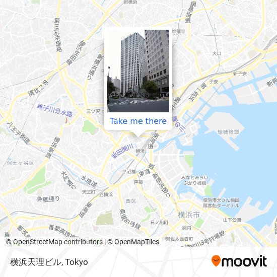 横浜天理ビル map