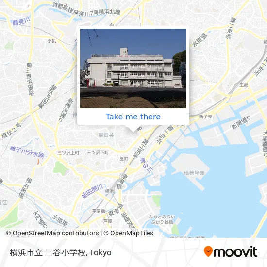 Yokohama Municipal Futani Elementary School map