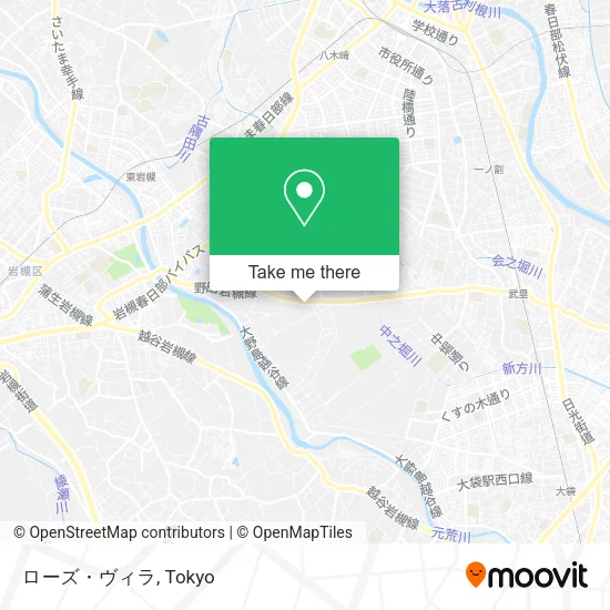 ローズ・ヴィラ map
