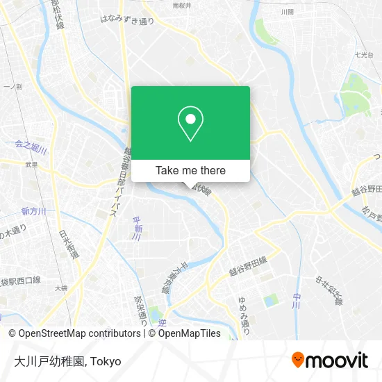 大川戸幼稚園 map
