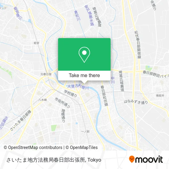 さいたま地方法務局春日部出張所 map