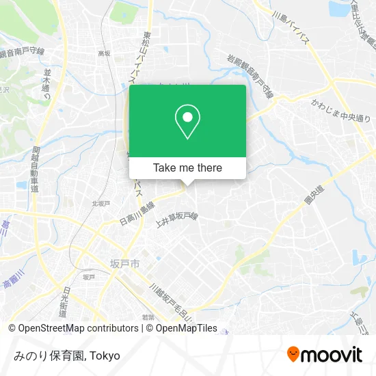 みのり保育園 map