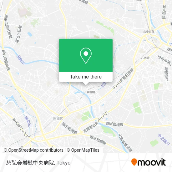 慈弘会岩槻中央病院 map