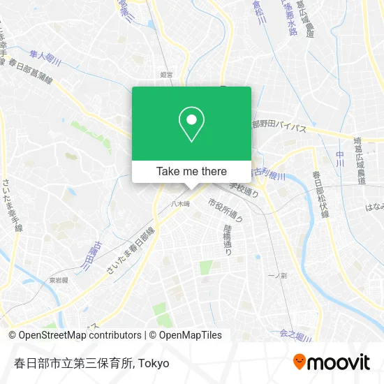 春日部市立第三保育所 map