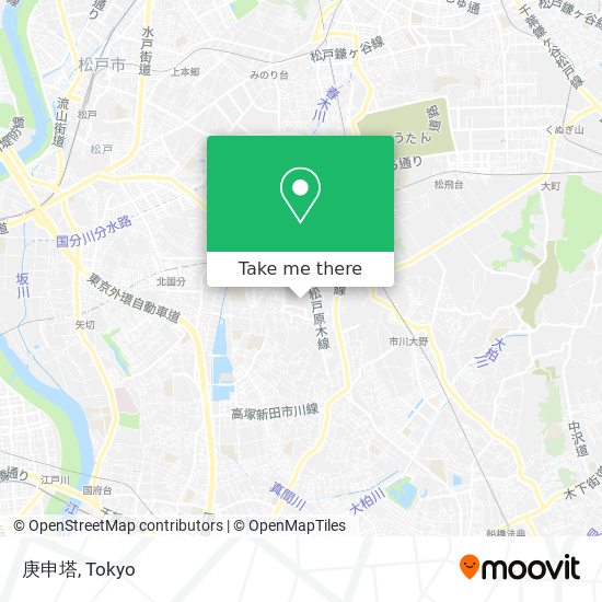 庚申塔 map