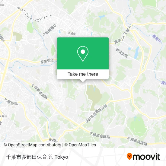 千葉市多部田保育所 map