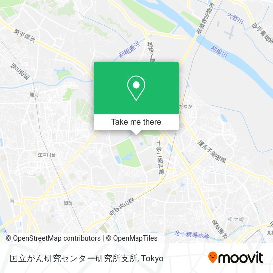 国立がん研究センター研究所支所 map