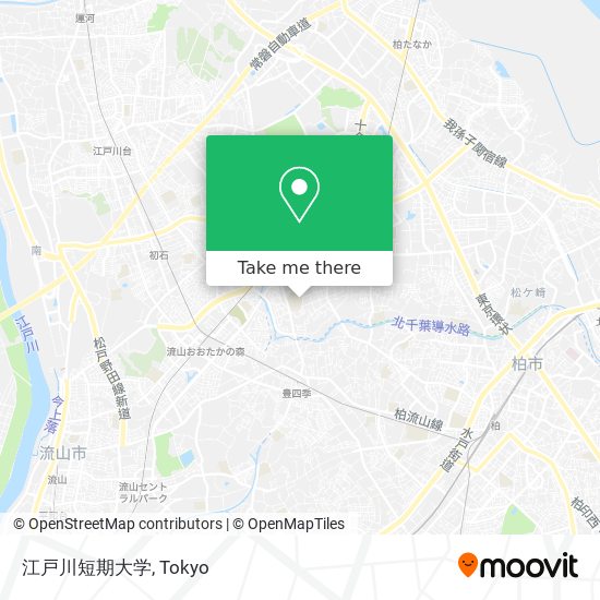 江戸川短期大学 map