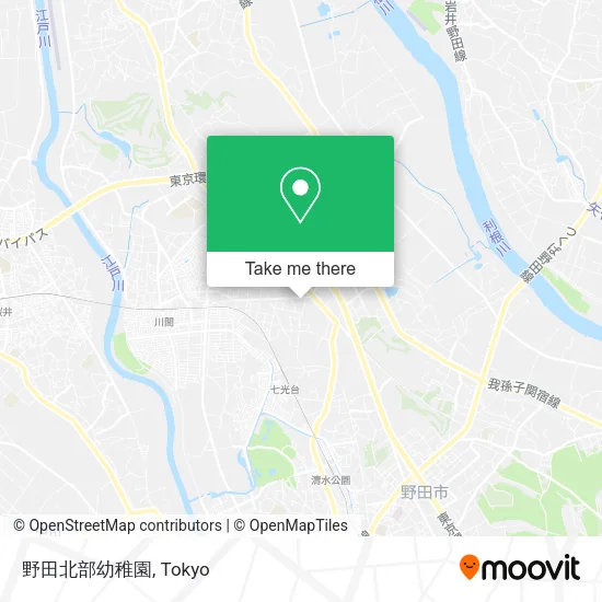 野田北部幼稚園 map