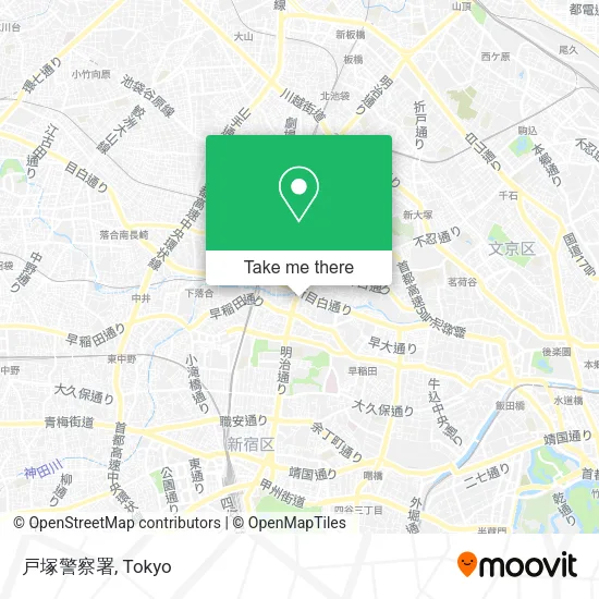 戸塚警察署 map
