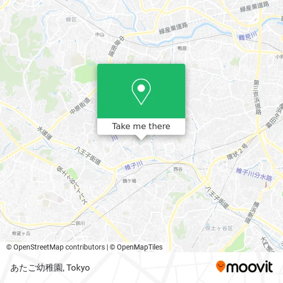 あたご幼稚園 map