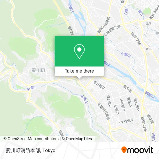 愛川町消防本部 map