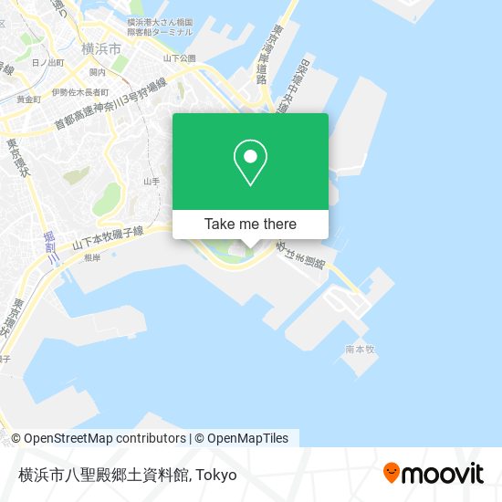 横浜市八聖殿郷土資料館 map